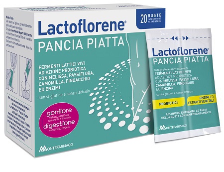 LACTOFLORENE PANCIA PIATTA 20 BUSTINE - farmaidea24.com