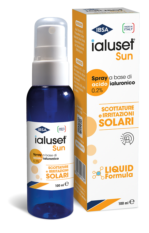 IALUSET SUN SCOTTATURE E IRRITAZIONI SOLARI SPRAY 100 ML - farmaidea24.com