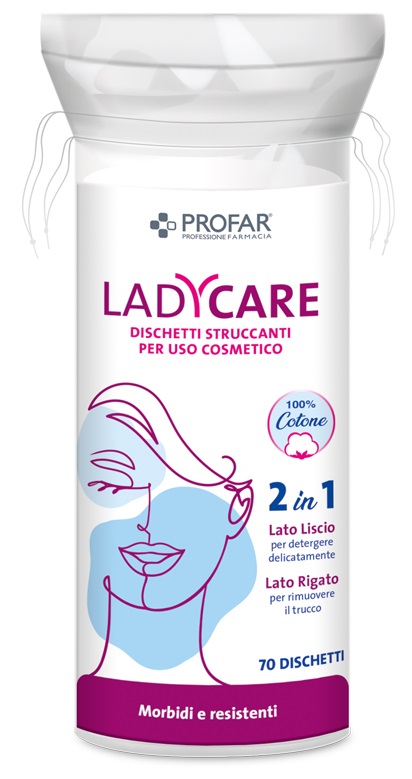 PROFAR LADYCARE DISCHETTI STRUCCANTI 70 PEZZI - farmaidea24.com