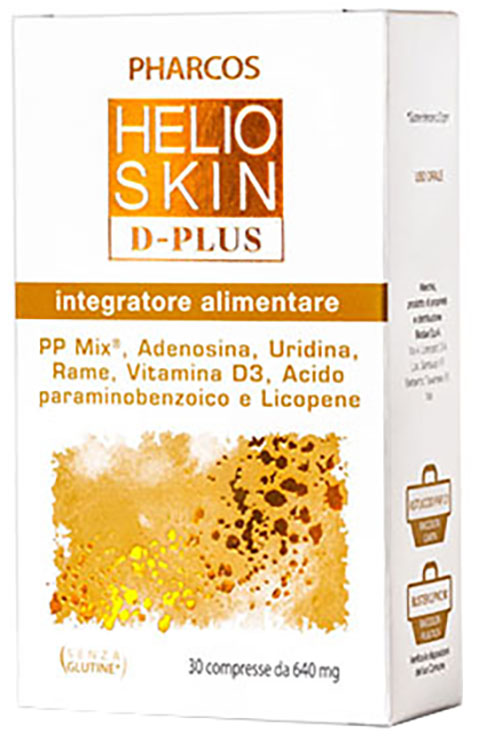 HELIOSKIN D-PLUS PHARCOS 30 COMPRESSE - farmaidea24.com