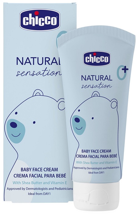 CHICCO NATURAL SENSATION CREMA VISO 50 ML - farmaidea24.com