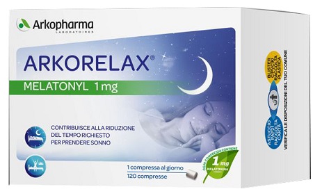 ARKORELAX MELATONYL 120 COMPRESSE - farmaidea24.com