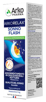 ARKORELAX FLASH SONNO SPRAY 20 G - farmaidea24.com