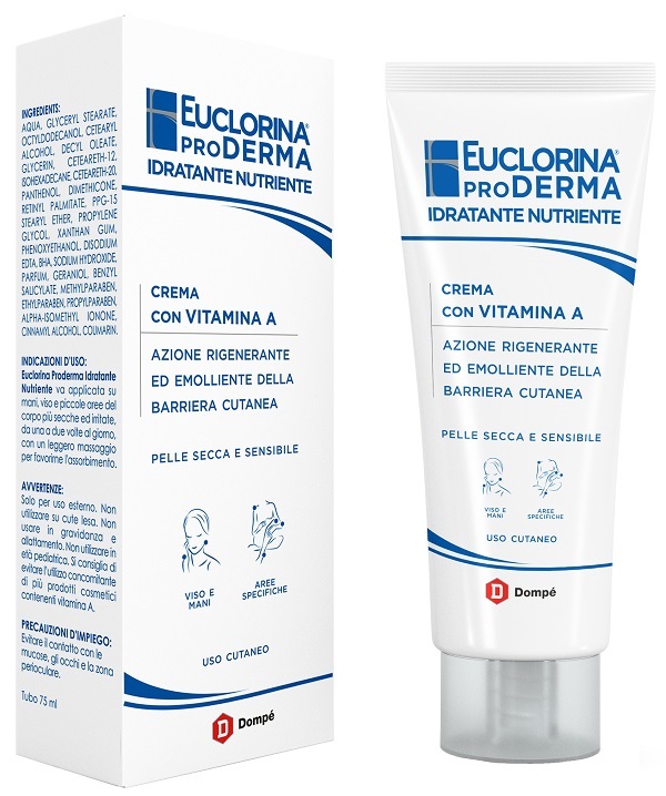 EUCLORINA PRODERMA IDRATANTE NUTRIENTE 75 ML - farmaidea24.com