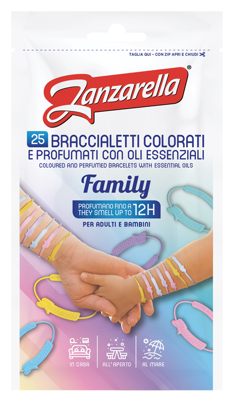ZANZARELLA BRACCIALETTI FAMILY 25 PEZZI - farmaidea24.com
