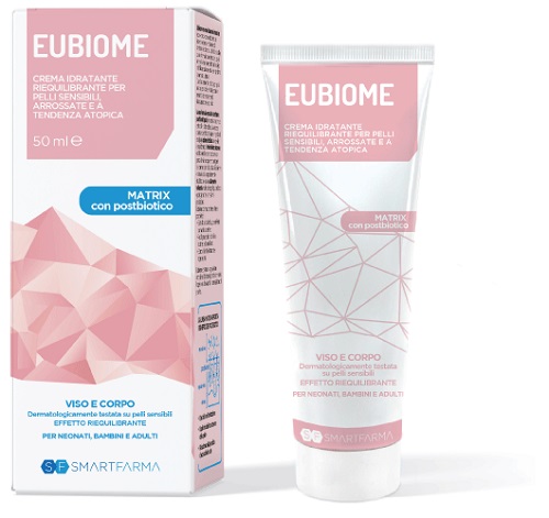 EUBIOME CREMA IDRATANTE RIEQUILIBRANTE PELLI SENSIBILI ARROSSATE TENDENZA ATOPICA 150 ML - farmaidea24.com