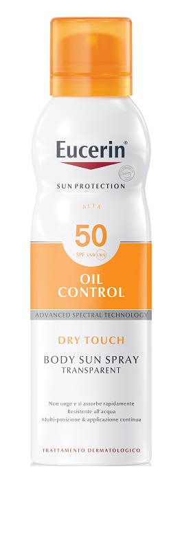 EUCERIN SUN SPRAY TOCCO SECCO SPF50 200 ML - farmaidea24.com