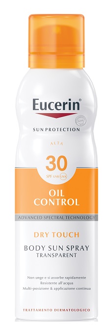 EUCERIN SUN SPRAY TOCCO SECCO SPF30 200 ML - farmaidea24.com