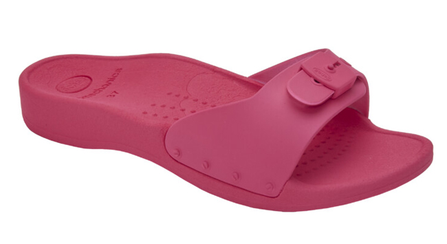 SCHOLL SUN PVC WOMAN RUBY RED 39 MATERIALE PVC FODERA TOMAIA SFODERATO SOTTOPIEDE MICROTECH SUOLA MICROTECH FITTING F ALTEZZA TACCO 10 COLLEZIONE SS23 - farmaidea24.com