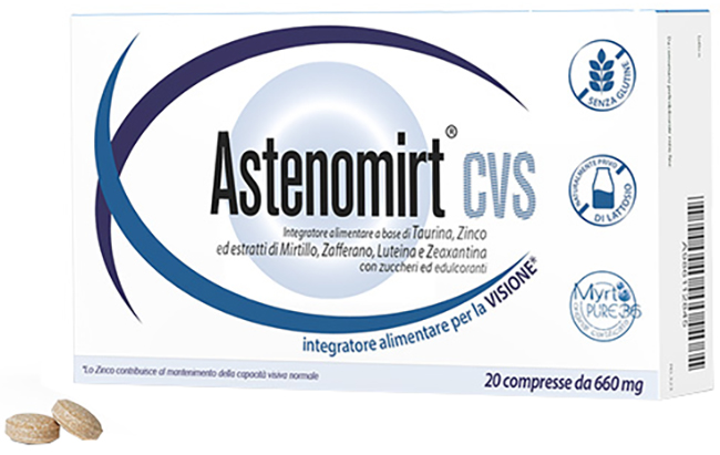 ASTENOMIRT CVS 20 COMPRESSE - farmaidea24.com