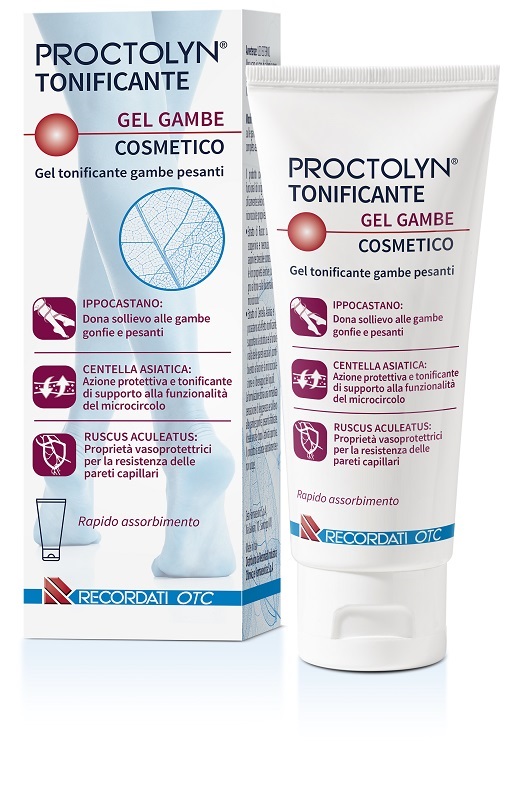 PROCTOLYN TONIFICANTE GEL GAMBE 100 ML - farmaidea24.com