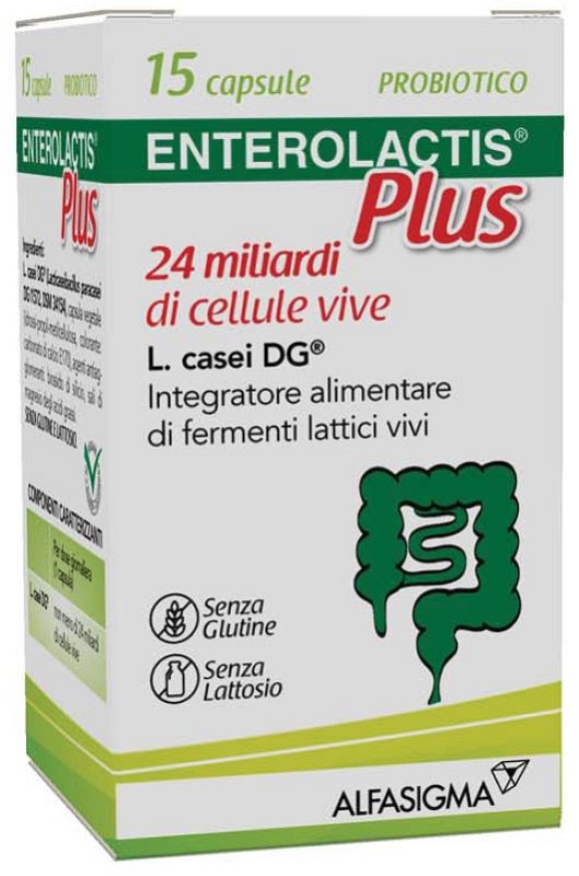 ENTEROLACTIS PLUS 15 CAPSULE - farmaidea24.com