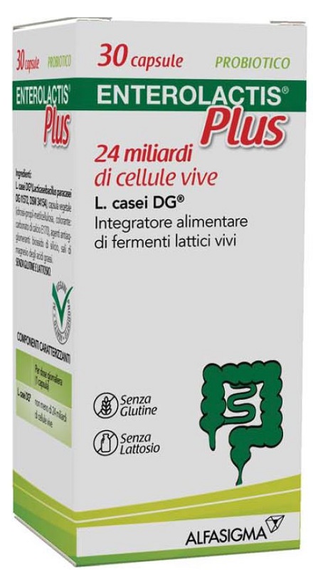 ENTEROLACTIS PLUS 30 CAPSULE - farmaidea24.com