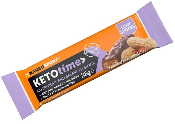 KETOTIME BAR ROASTED PEANUT 35 G - farmaidea24.com