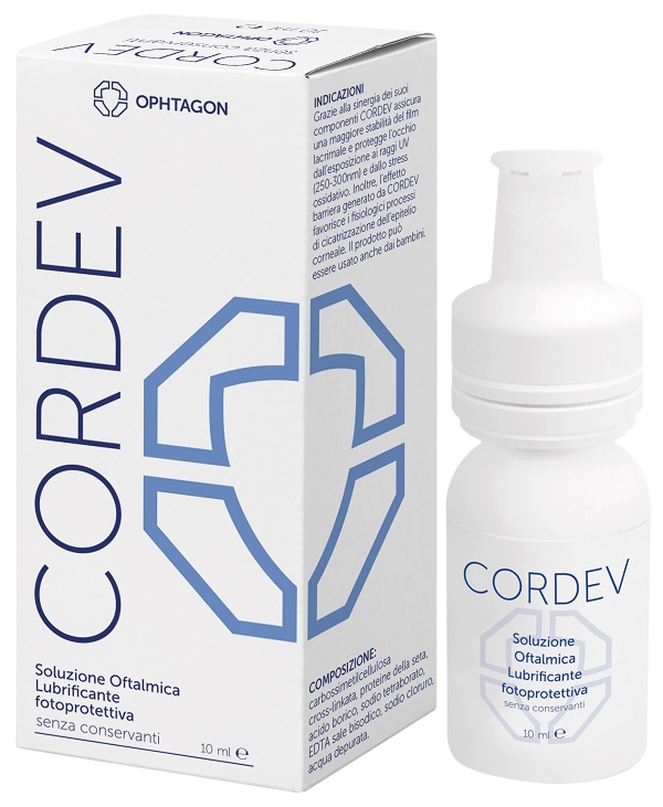 CORDEV SOLUZIONE OFTALMICA LUBRIFICANTE OF 10 ML - farmaidea24.com