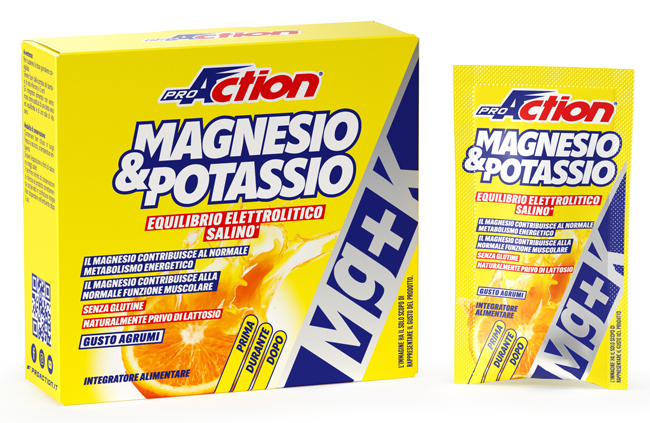 PROACTION MAGNESIO POTASSIO 10 BUSTINE - farmaidea24.com