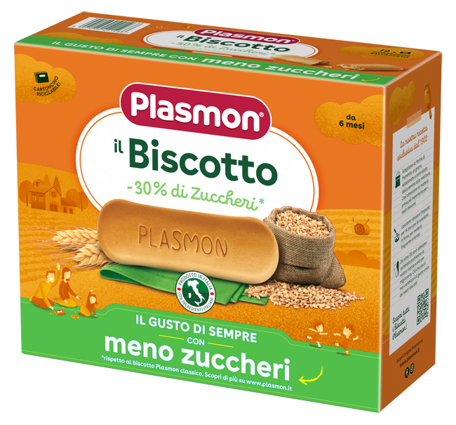 PLASMON BISCOTTI -30% ZUCCHERO 720 G - farmaidea24.com