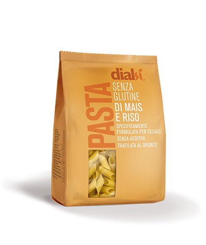 DIALSI' PASTA SENZA GLUTINE DI MAIS E RISO MEZZE PENNE 63 800 G - farmaidea24.com