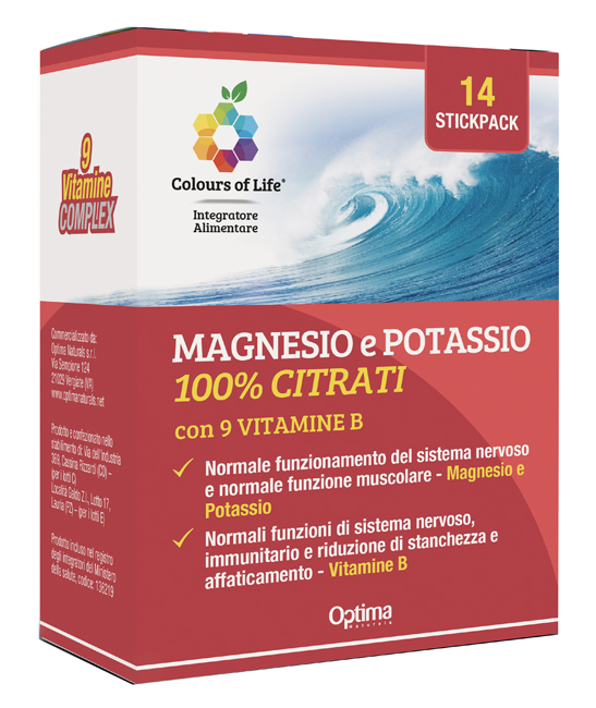 MAGNESIO POTASSIO VIT B 14 STICK - farmaidea24.com