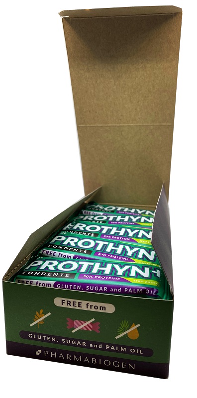 PROTHYN+ BARRETTA IPERPROTEICA FONDENTE 15 PEZZI DA 40 G - farmaidea24.com