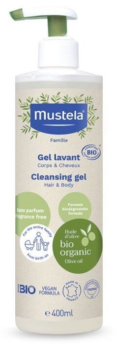 MUSTELA GEL DETERGENTE BIO 400 ML - farmaidea24.com
