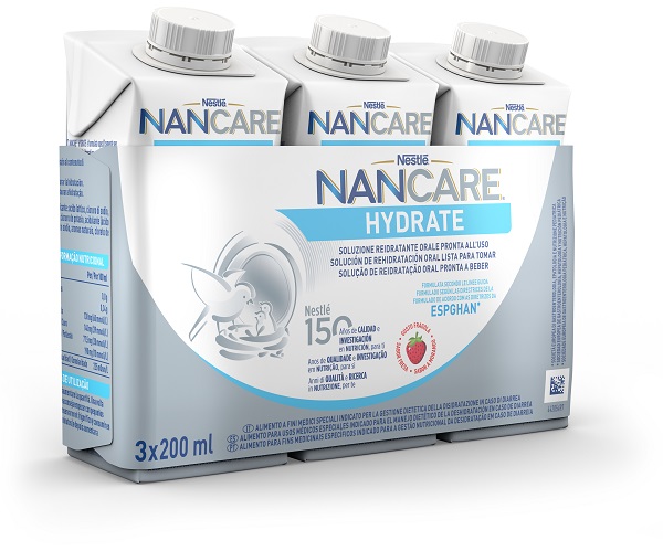 NANCARE HYDRATE LIQUIDO 3 PEZZI DA 200 ML - farmaidea24.com