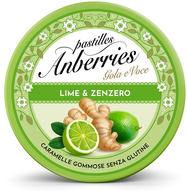 ANBERRIES LIME & ZENZERO 50 G - farmaidea24.com