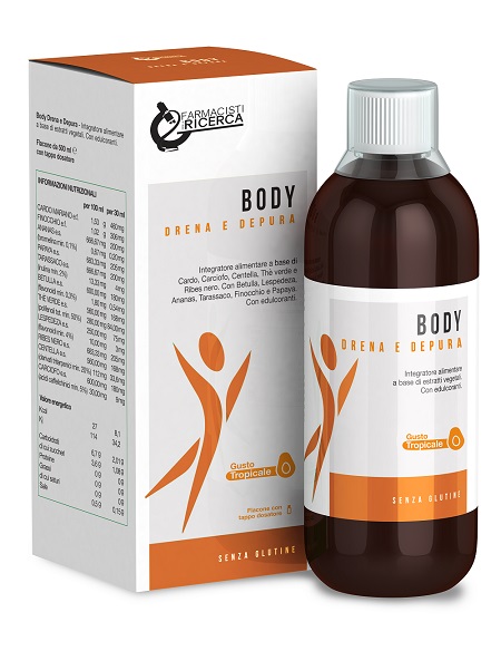 FARMACIA SCIANNAME' BODY DRENA E DEPURA 500 ML GUSTO TROPICALE - farmaidea24.com