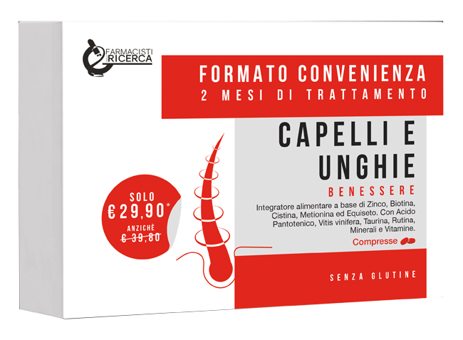 FARMACIA SCIANNAME' CAPELLI E UNGHIE 60 COMPRESSE - farmaidea24.com