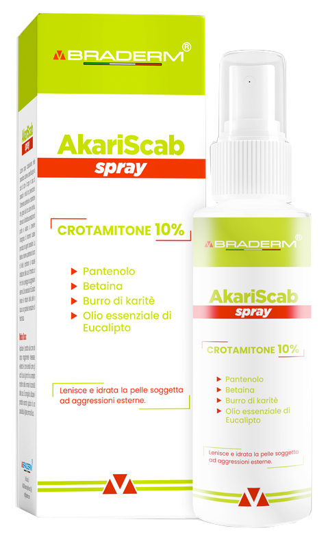 AKARISCAB SPRAY 100 ML BRADERM - farmaidea24.com