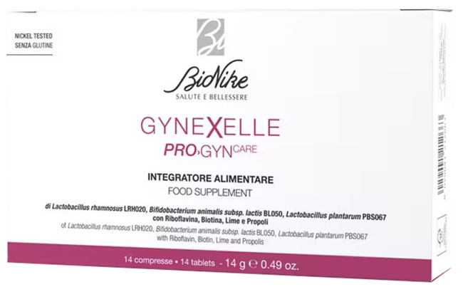 GYNEXELLE PRO GYN CARE 14 COMPRESSE - farmaidea24.com