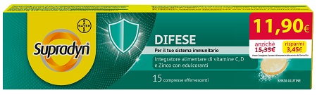 SUPRADYN DIFESE 15 COMPRESSE PROMO - farmaidea24.com