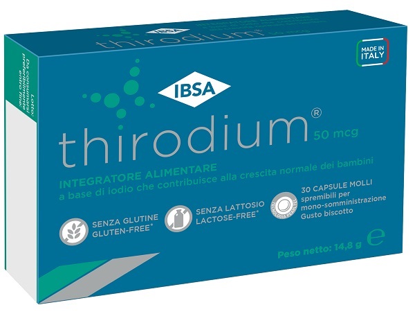 THIRODIUM 50MCG 30 CAPSULE MOLLI NUOVA FORMULAZIONE - farmaidea24.com