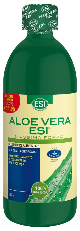 ESI ALOE VERA SUCCO MASSIMA FORZA 500 ML OFFERTA - farmaidea24.com