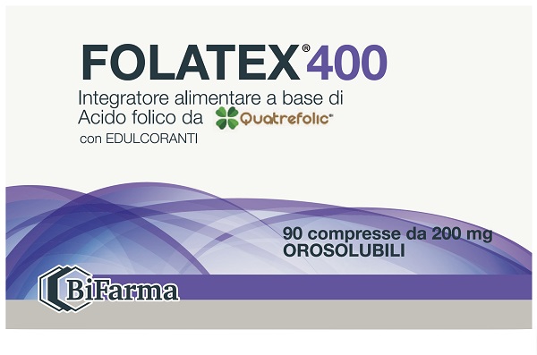 FOLATEX 400 90 COMPRESSE - farmaidea24.com
