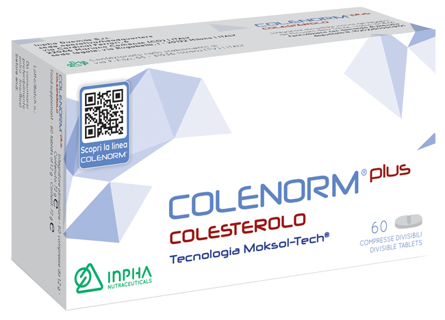 COLENORM PLUS COLESTEROLO 60 COMPRESSE DIVISIBILI - farmaidea24.com
