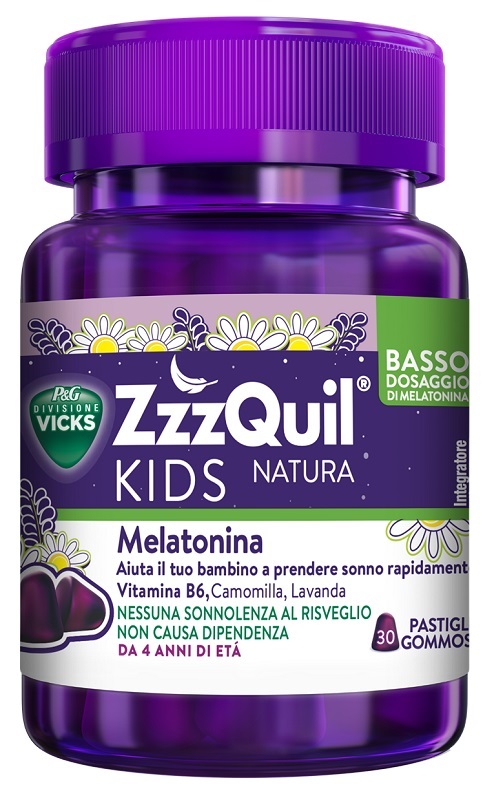 VICKS ZZZQUIL KIDS NATURA 30 PASTIGLIE GOMMOSE - farmaidea24.com