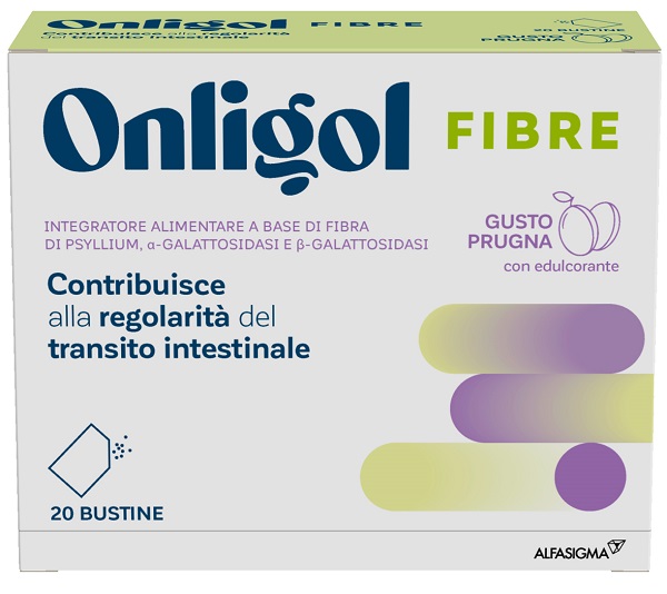 ONLIGOL FIBRE PRUGNA 20 BUSTINE - farmaidea24.com