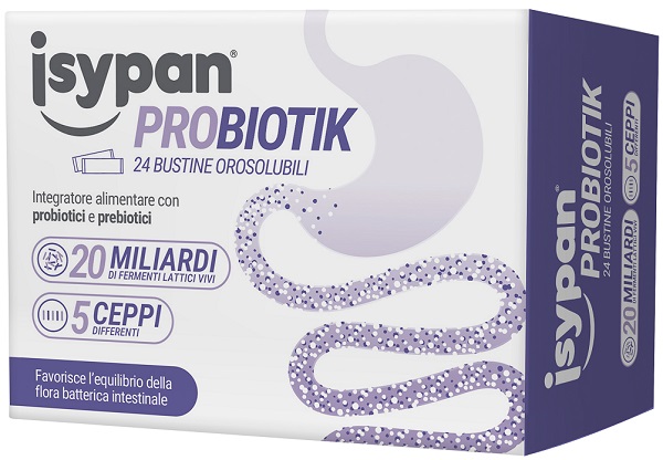 ISYPAN PROBIOTIK 24 BUSTINE OROSOLUBILI 1 G - farmaidea24.com