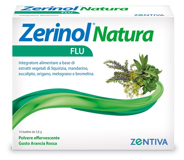 ZERINOL NATURA FLU 14 BUSTINE - farmaidea24.com