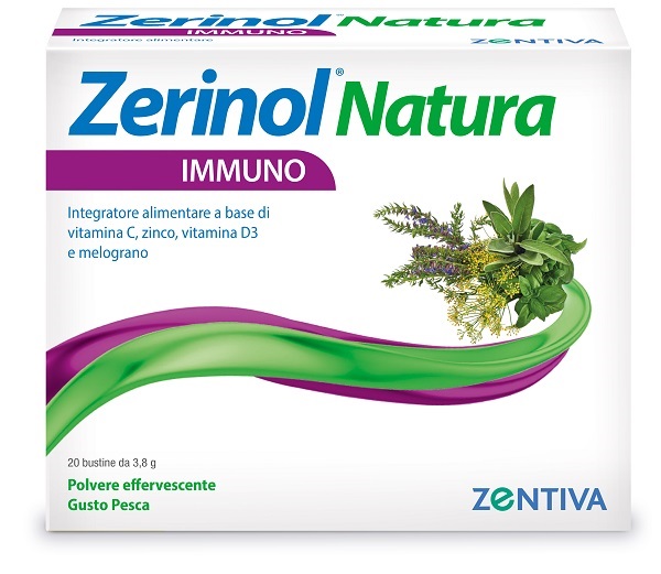 ZERINOL NATURA IMMUNO 20 BUSTINE - farmaidea24.com