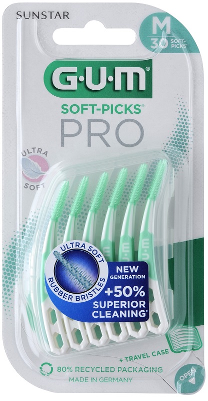 GUM SOFT PICK PRO MEDIUM 30 PEZZI - farmaidea24.com