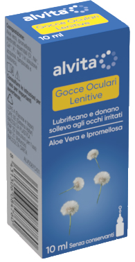 GOCCE OCULARI LENITIVE ALVITA 10 ML - farmaidea24.com
