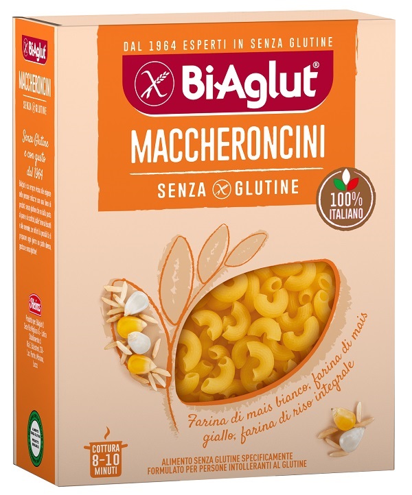 BIAGLUT PASTA SENZA GLUTINE MACCHERONCINI 400 G - farmaidea24.com