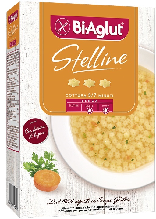 BIAGLUT PASTA SENZA GLUTINE STELLINE 250 G - farmaidea24.com