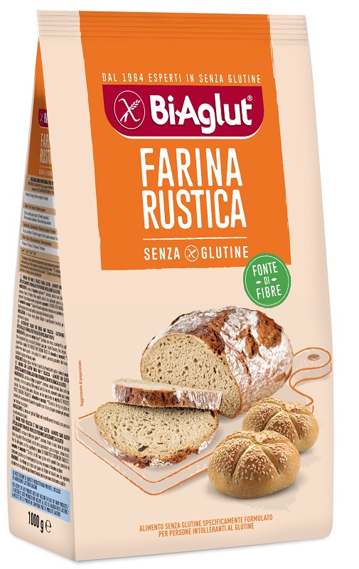 BIAGLUT FARINA RUSTICA 1 KG - farmaidea24.com