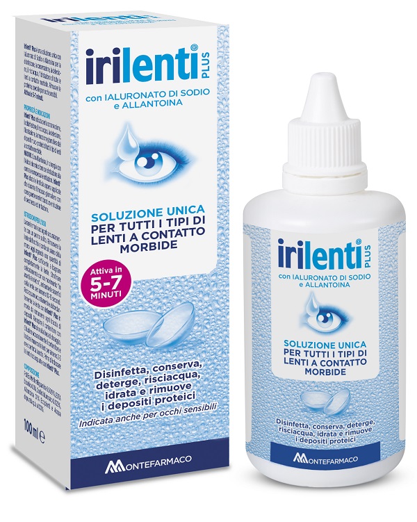 SOLUZIONE UNICA PER LENTI A CONTATTO IRILENTI 100 ML - farmaidea24.com