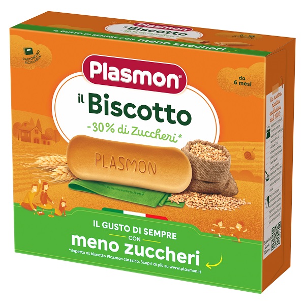 PLASMON BISCOTTO -30% ZUCCHERO 320 G - farmaidea24.com