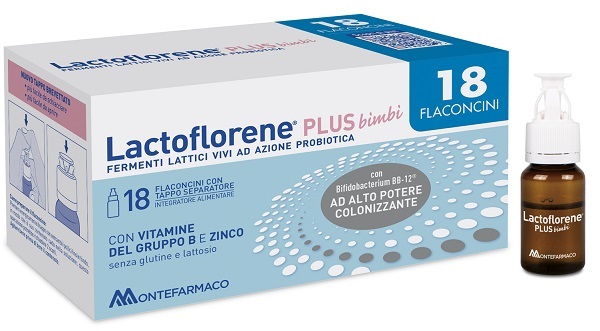 LACTOFLORENE PLUS BIMBI 18 FLACONI - farmaidea24.com