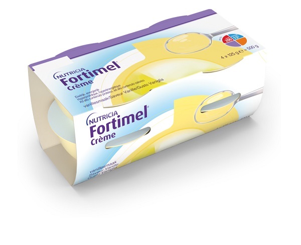 FORTIMEL CREME VANIGLIA 4 PEZZI DA 125 G - farmaidea24.com